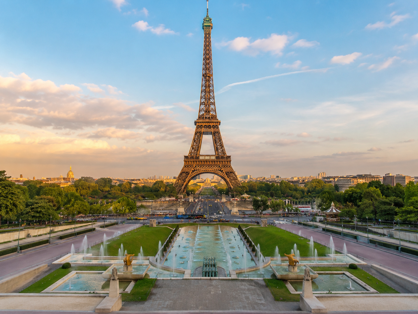 Eiffel Tower View from Trocadéro.