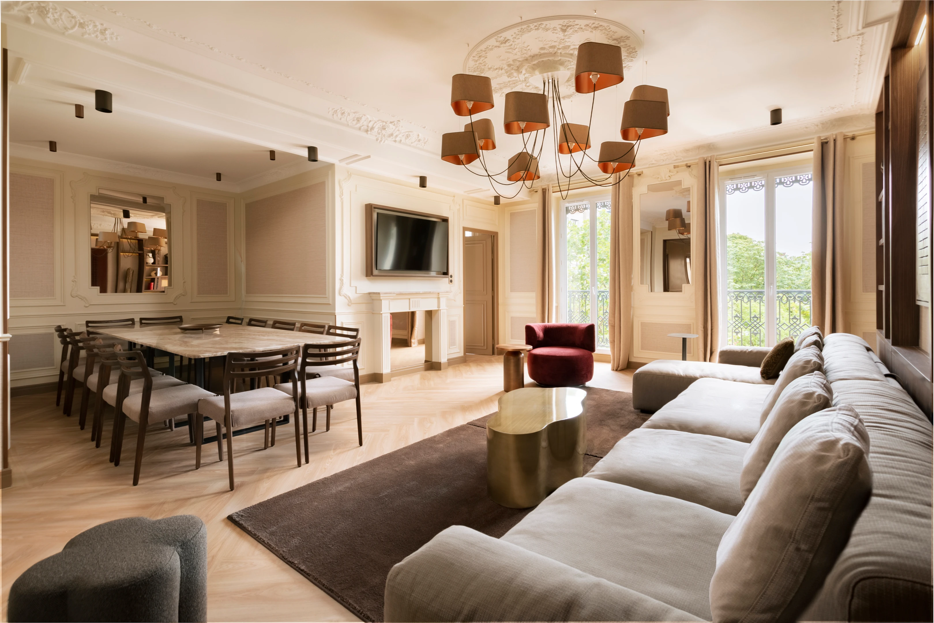 Le Salon Appartement cosy ponceau balcon