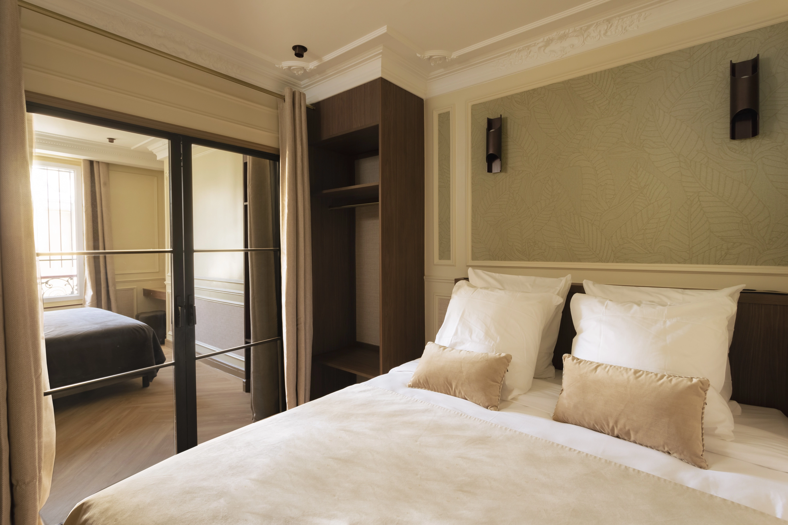 Le chambre 2 Appartement cosy ponceau balcon