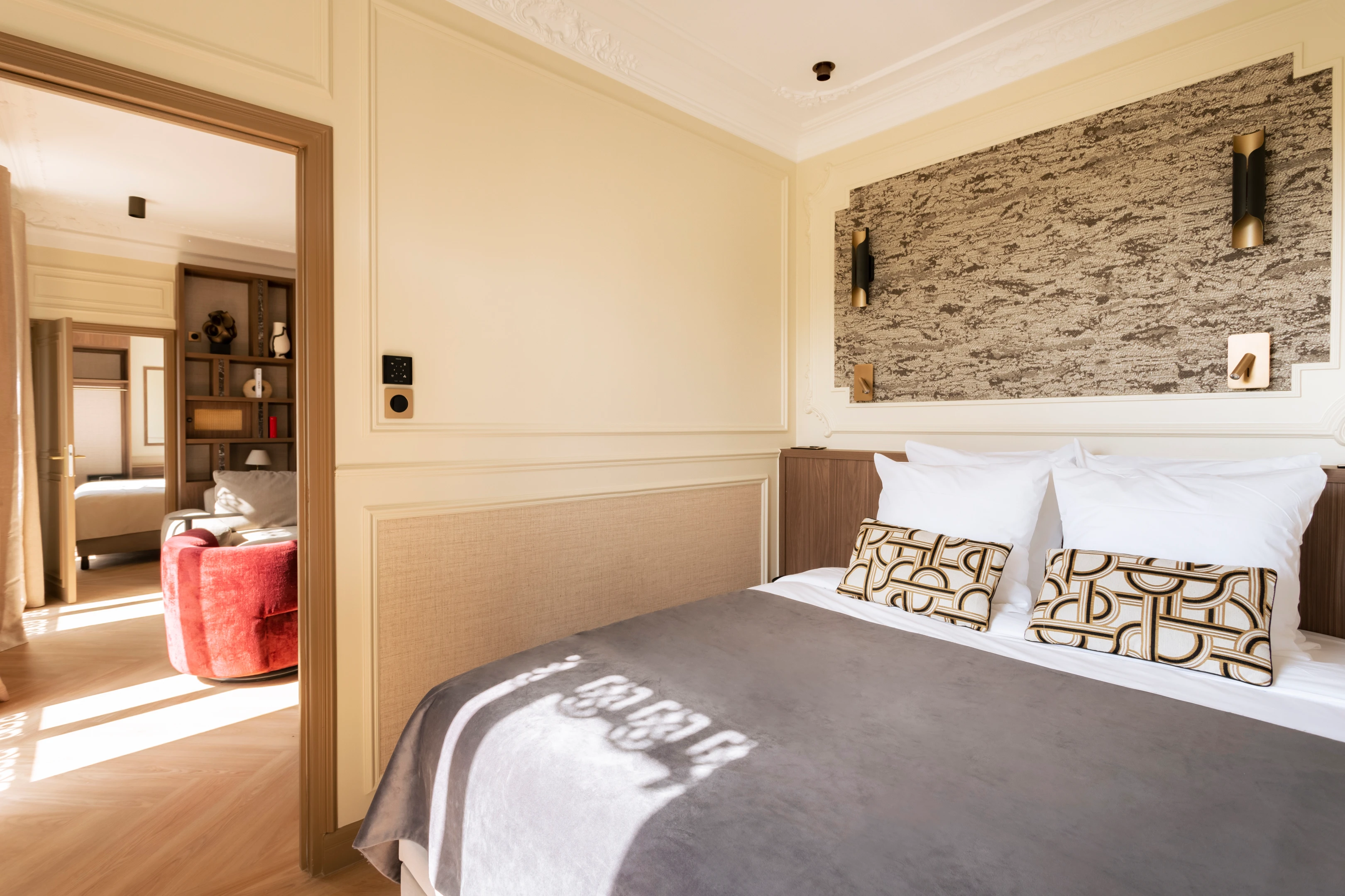 Le chambre 3 Appartement cosy ponceau balcon