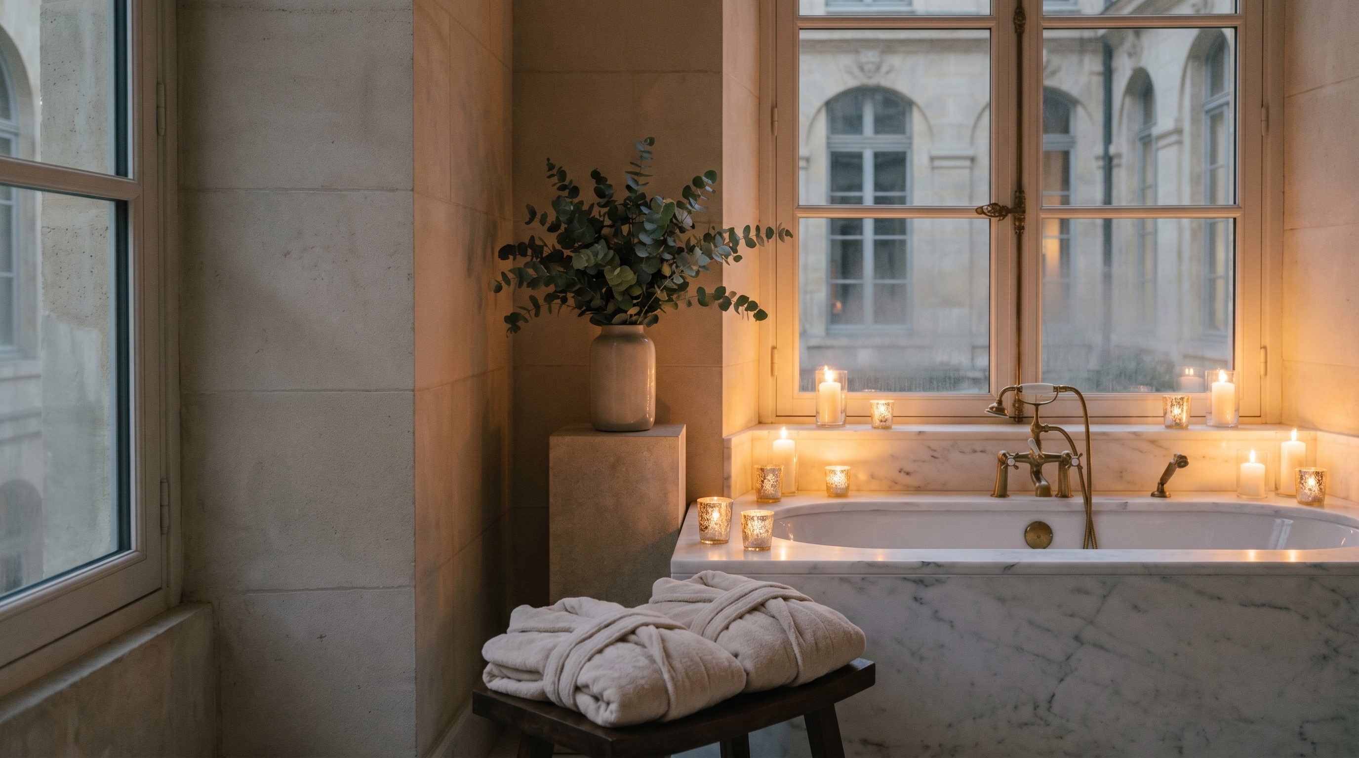 Hammam privatisé d'un spa romantique à Paris pour deux