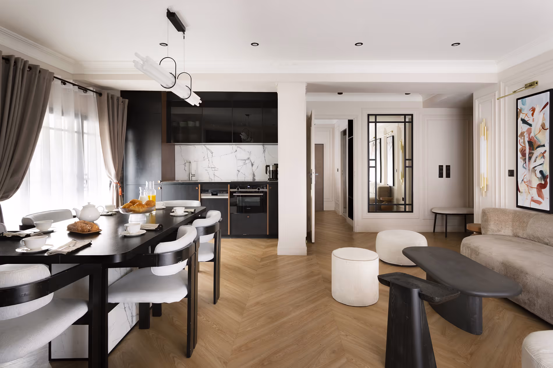 Le GA Salon 1 HDR luxury suite bVd st denis