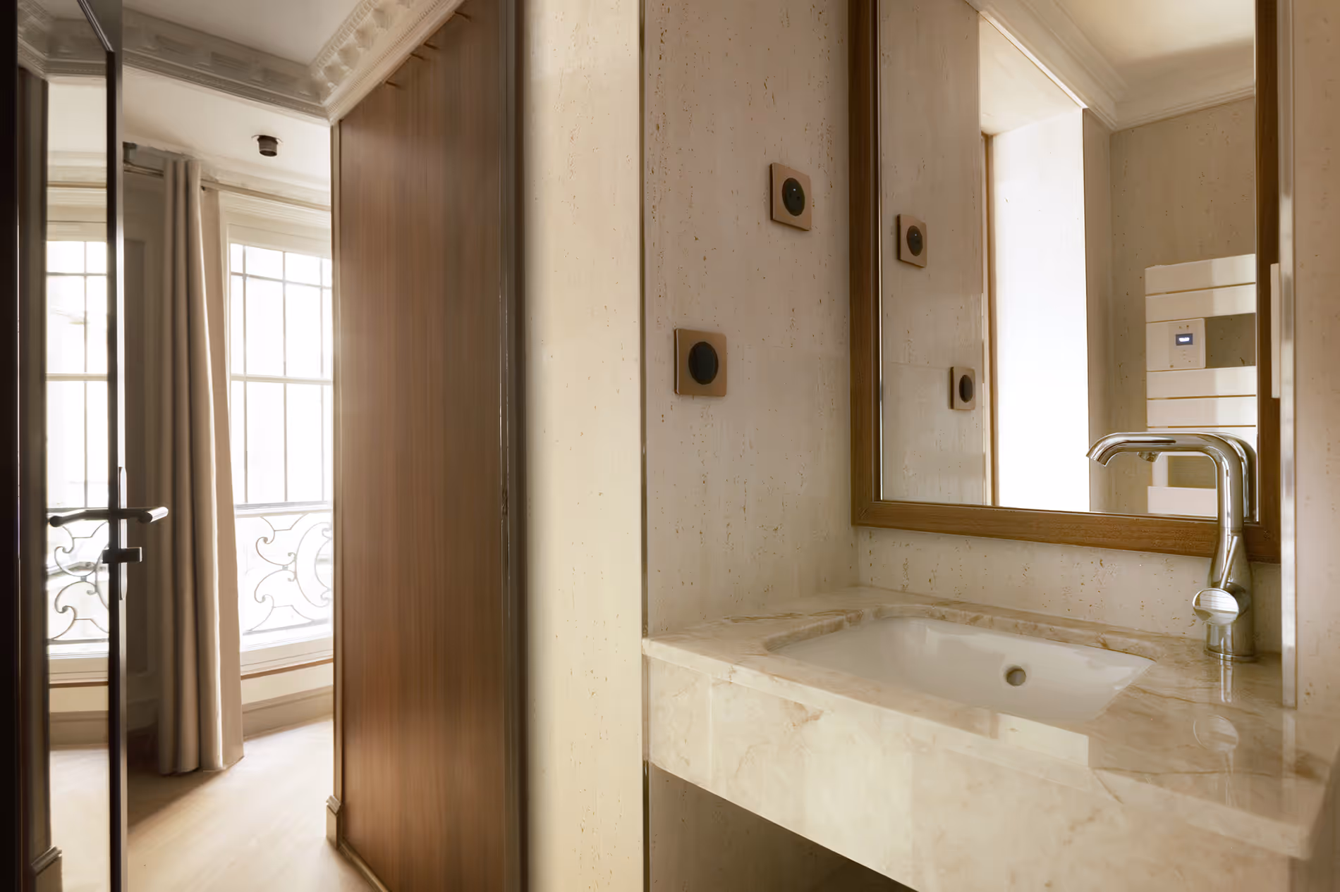 The bathroom Cosy apartment rIVoli