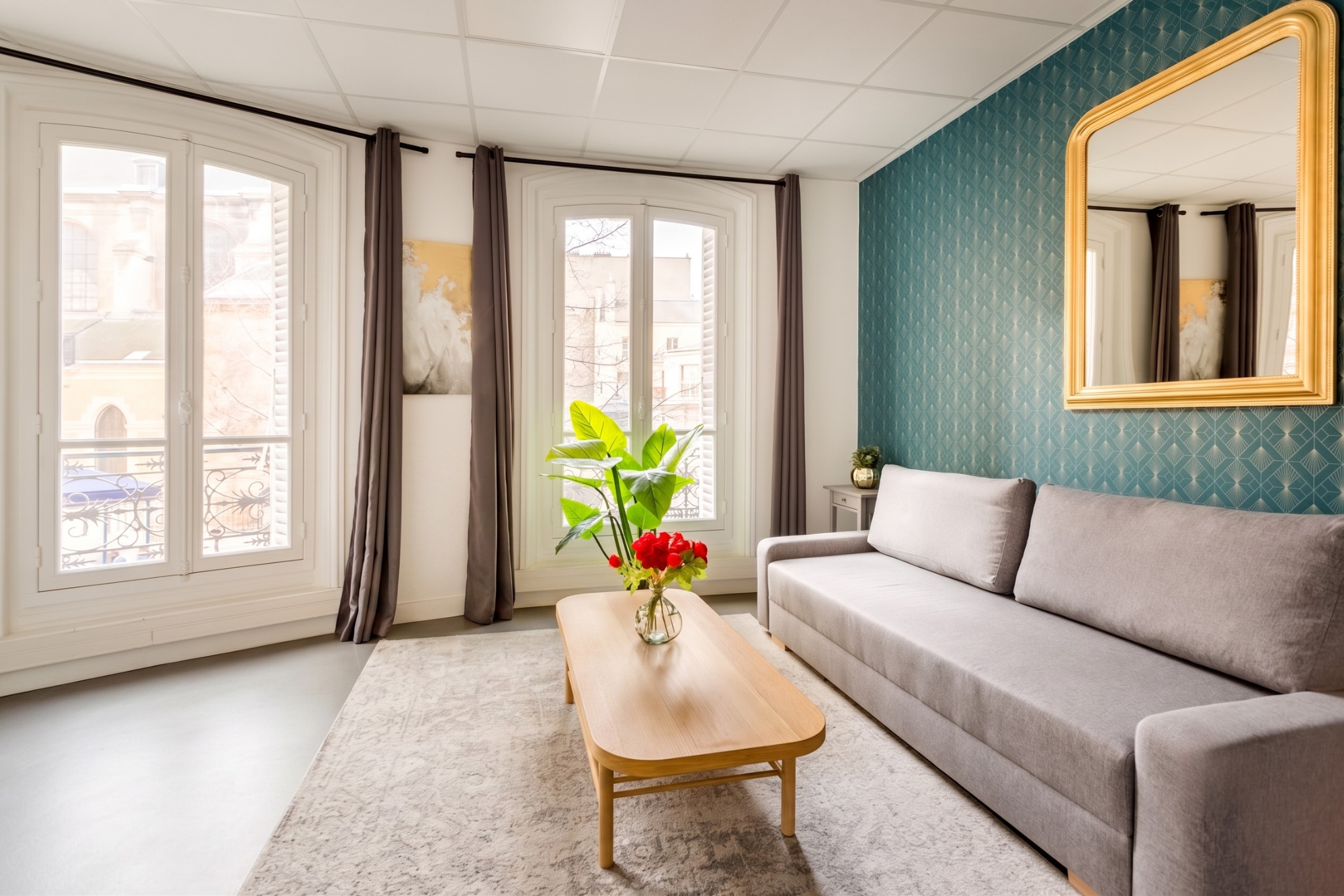 Le salon Appartement Cosy Turbigo I