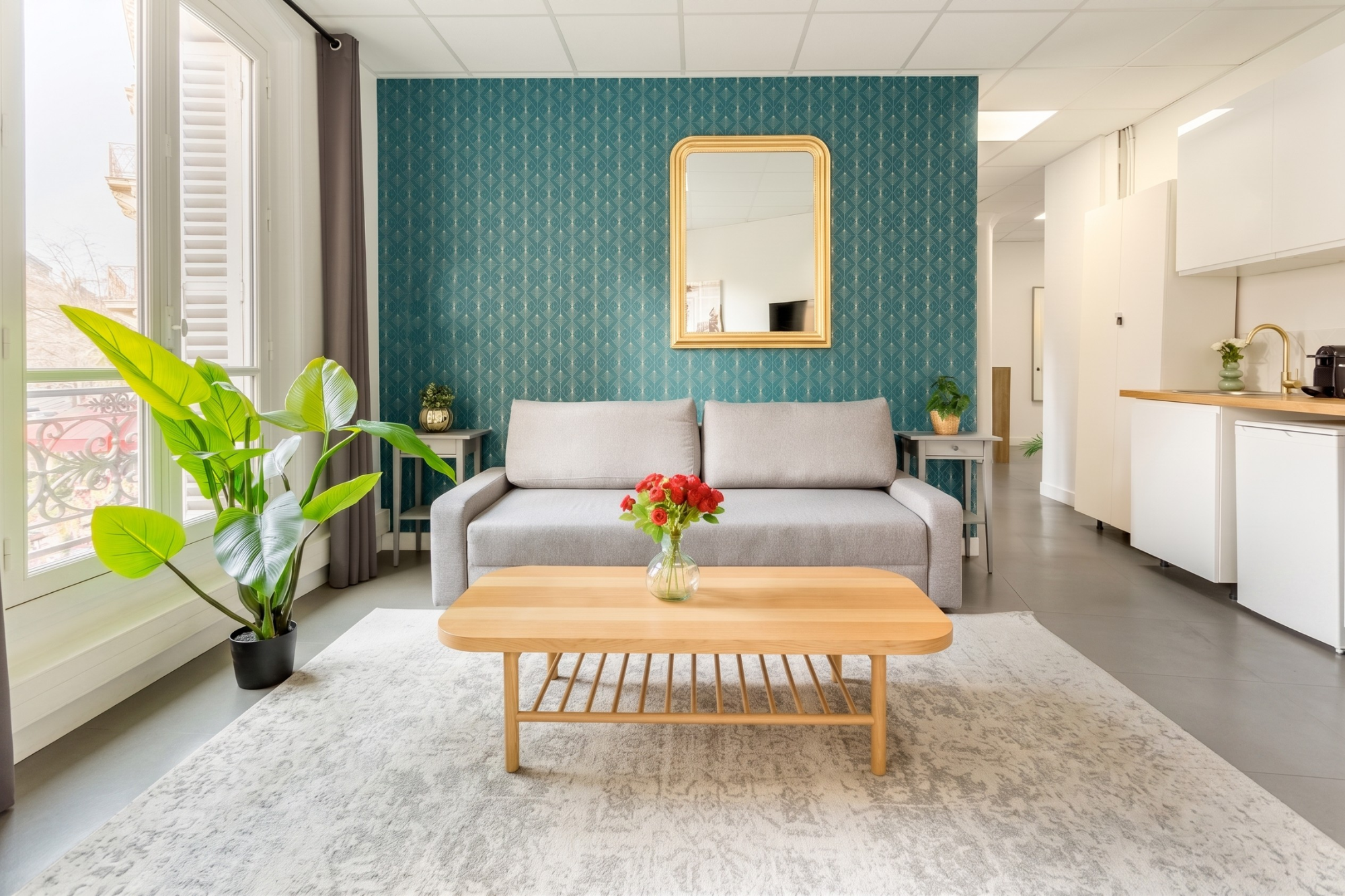 Le salon Appartement Cosy Turbigo I