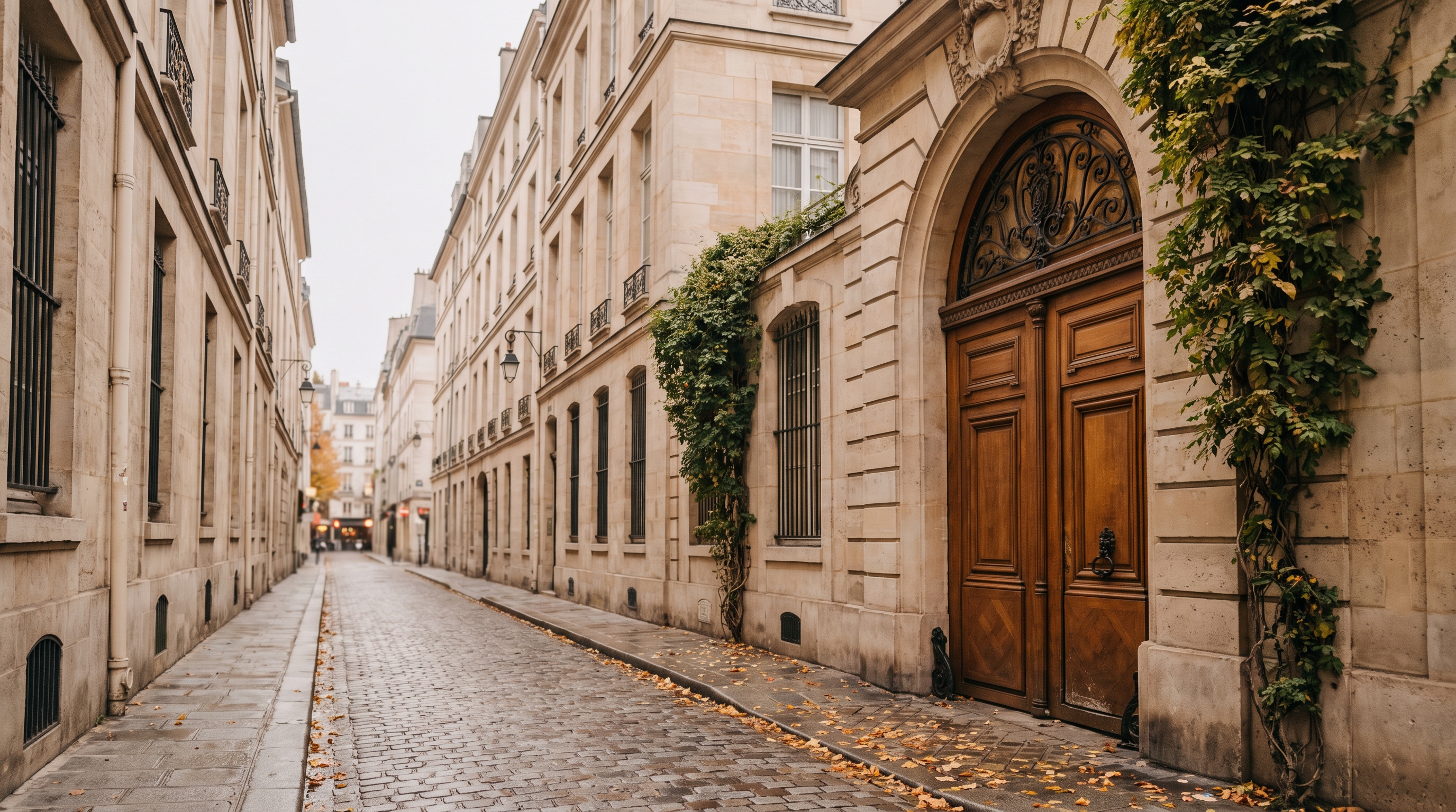 Rue Vieille du Temple Marais Paris façades XVIIe siècle