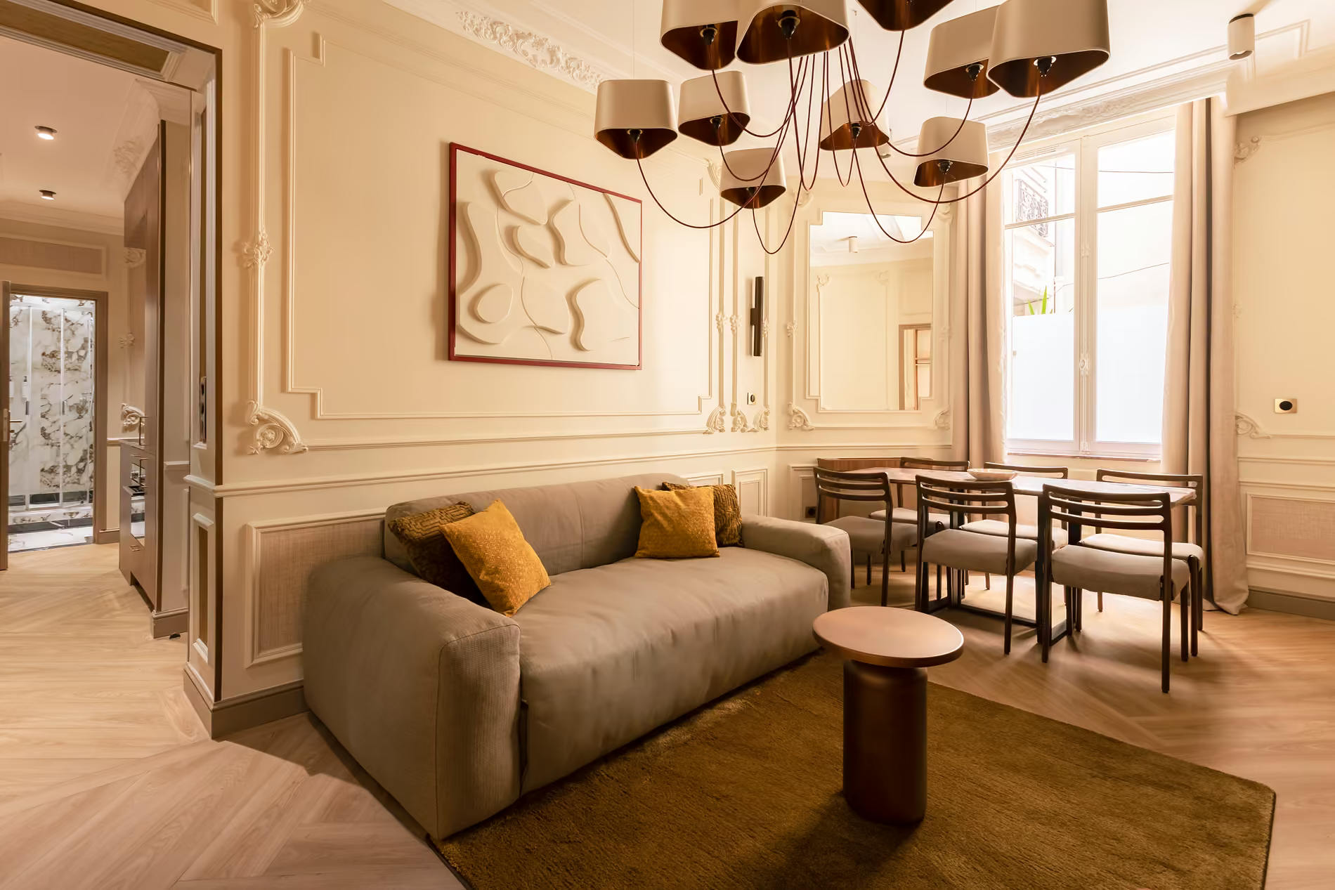 The Cozy Apartment Wagram lounge