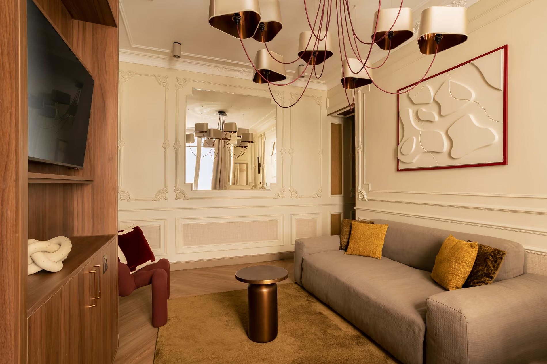 The Cozy Apartment Wagram lounge