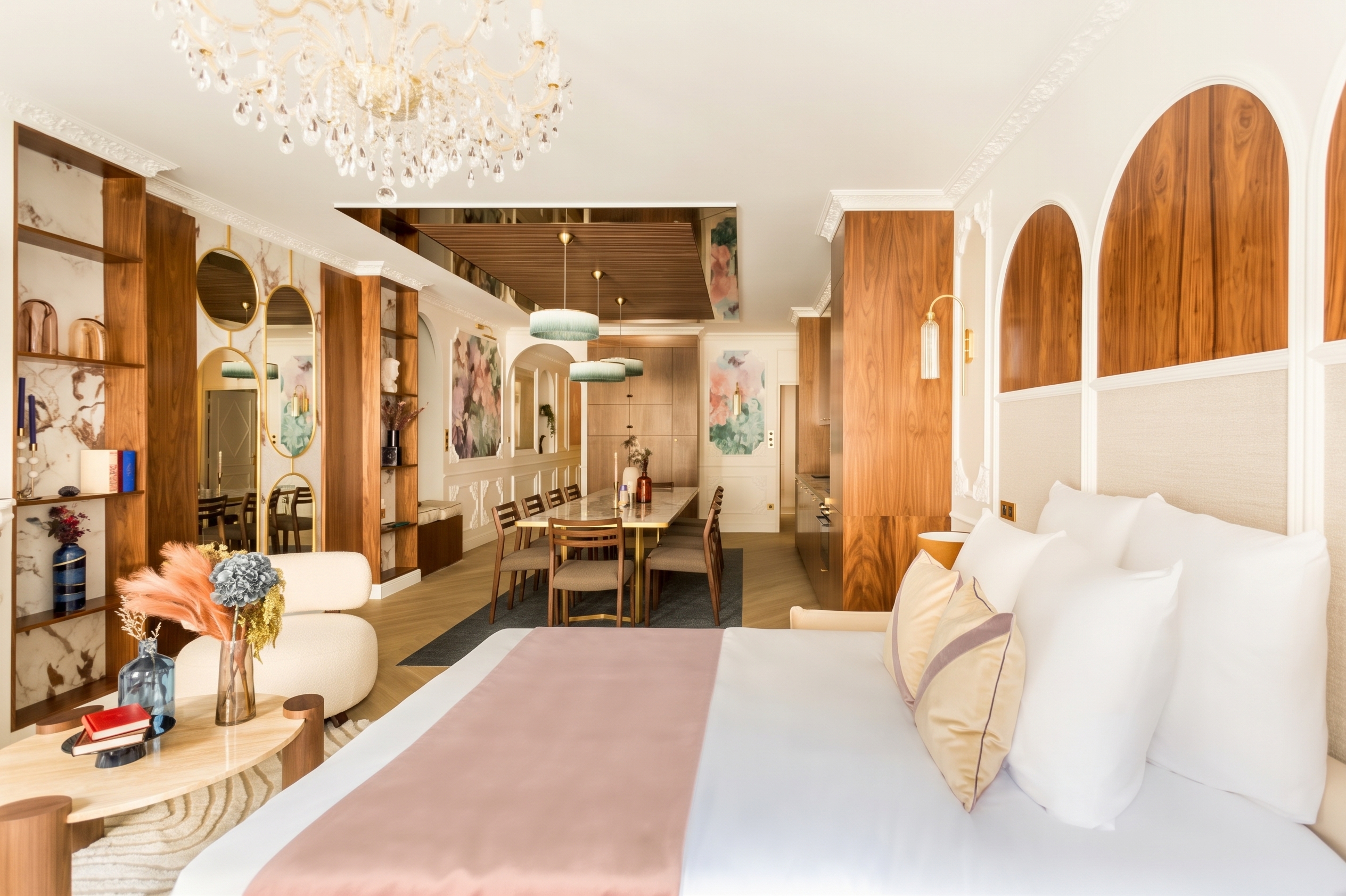 Le canape lit suite de luxe michodiere