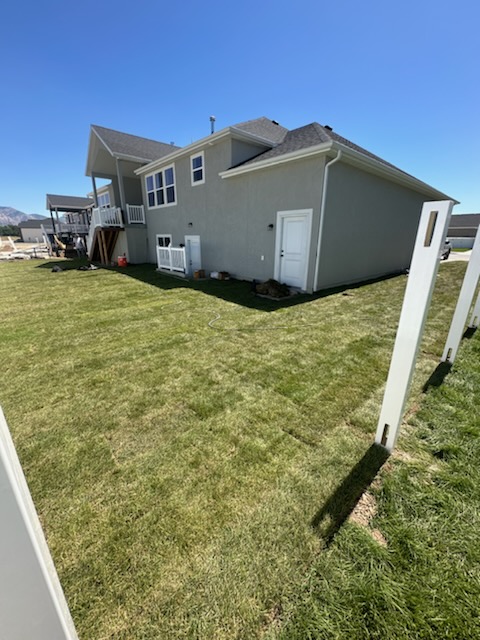 Custom landscape design by Kirkman Construction in Layton, UT