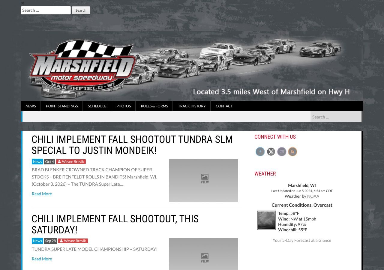 Marshfield Motor Speedway