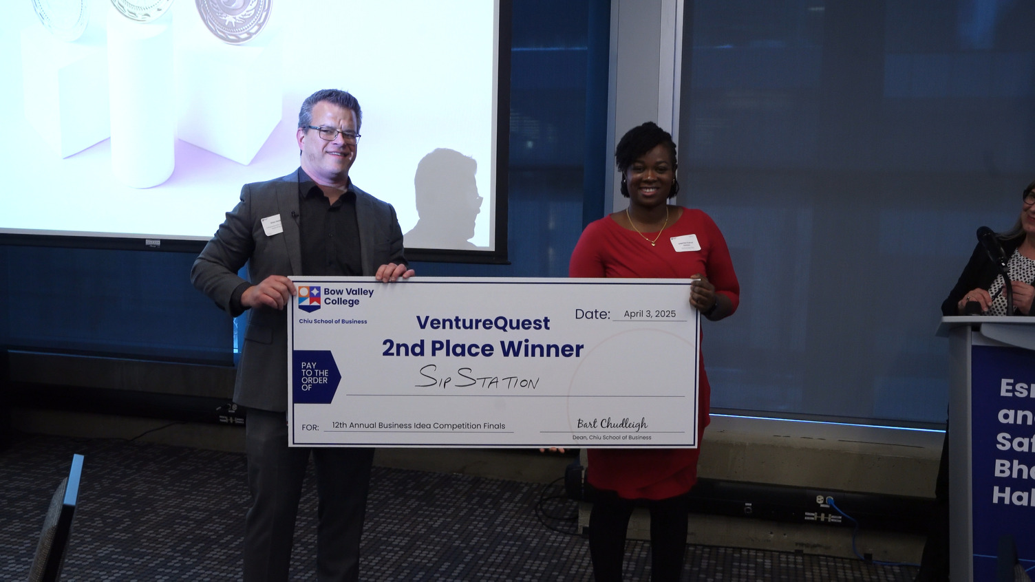 Second place winner for VentureQuest 2025, Adenike Kukoyi
