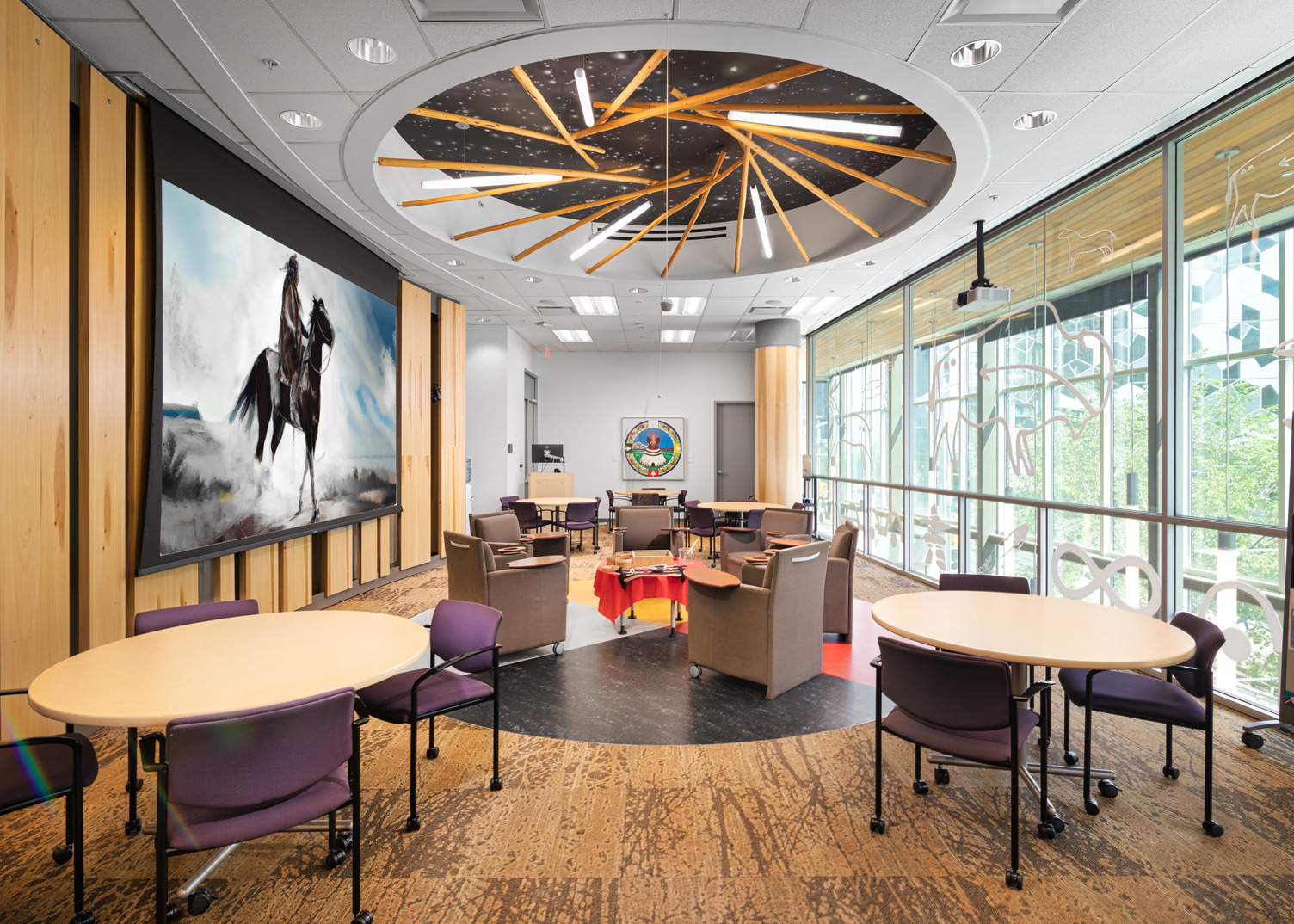 The Iniikokaan Centre at the main South Campus Bow Valley College