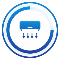 mini splits icon