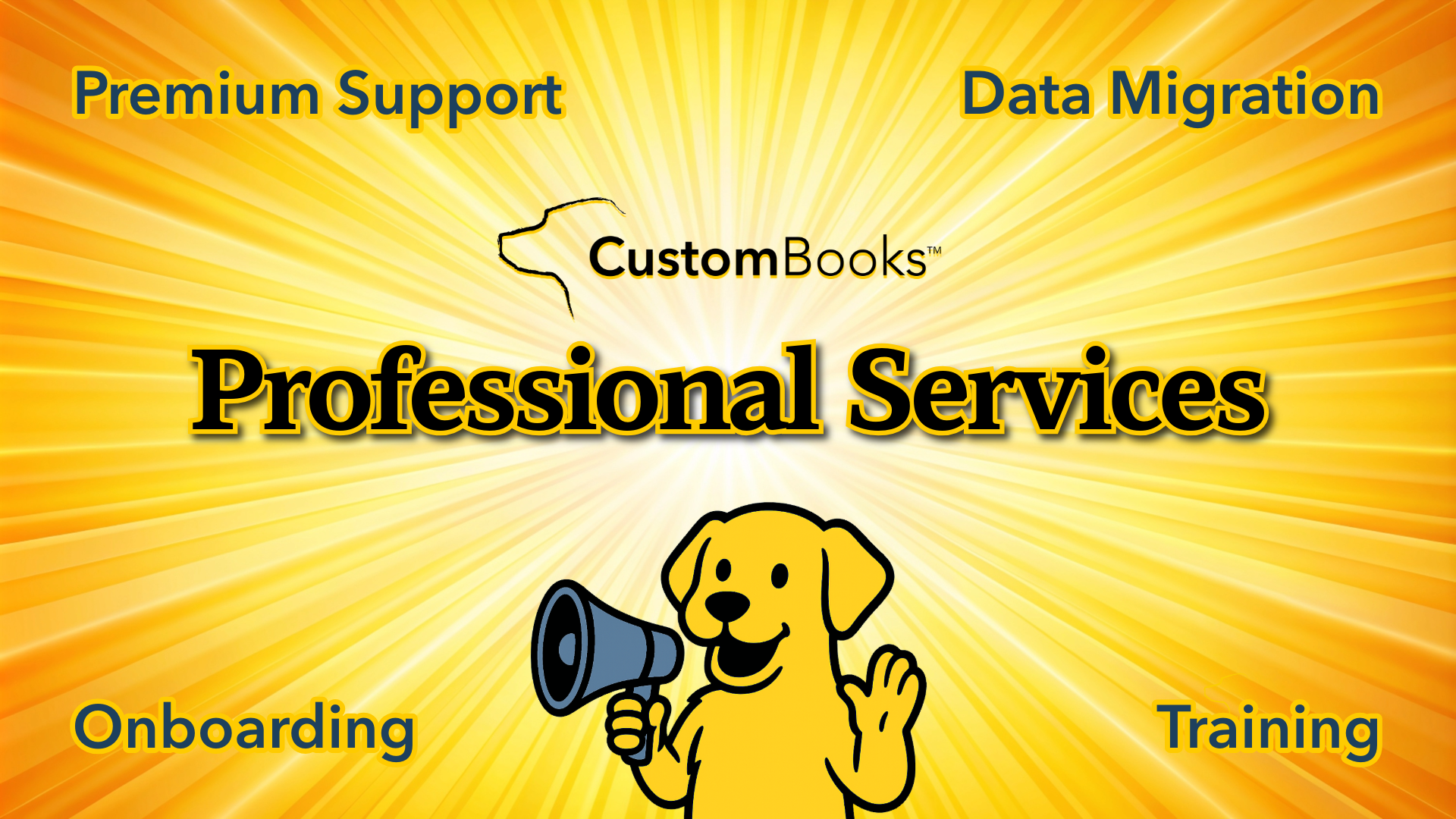 Computer Screen with picture  of a CustomBooks™ graph