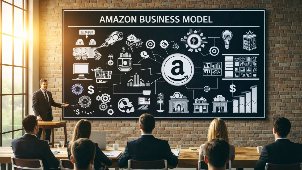 People at a table analyzing a Sell on Amazon Buy Box Chart