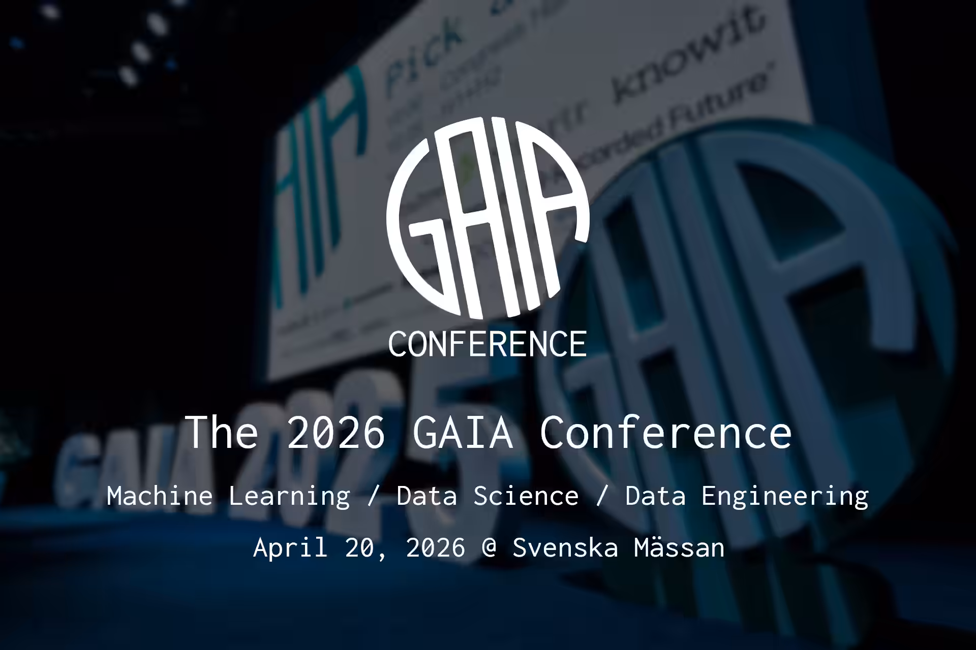 2026 GAIA Conference
