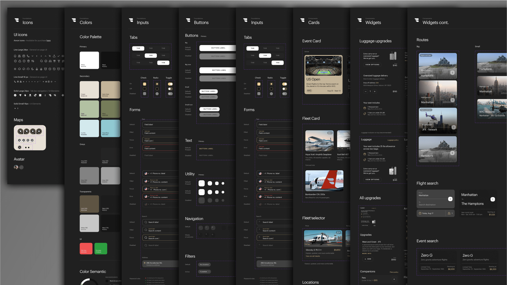 Images of BLADE UI kit