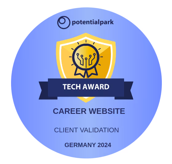 Potential Park Tech Awards Career Website