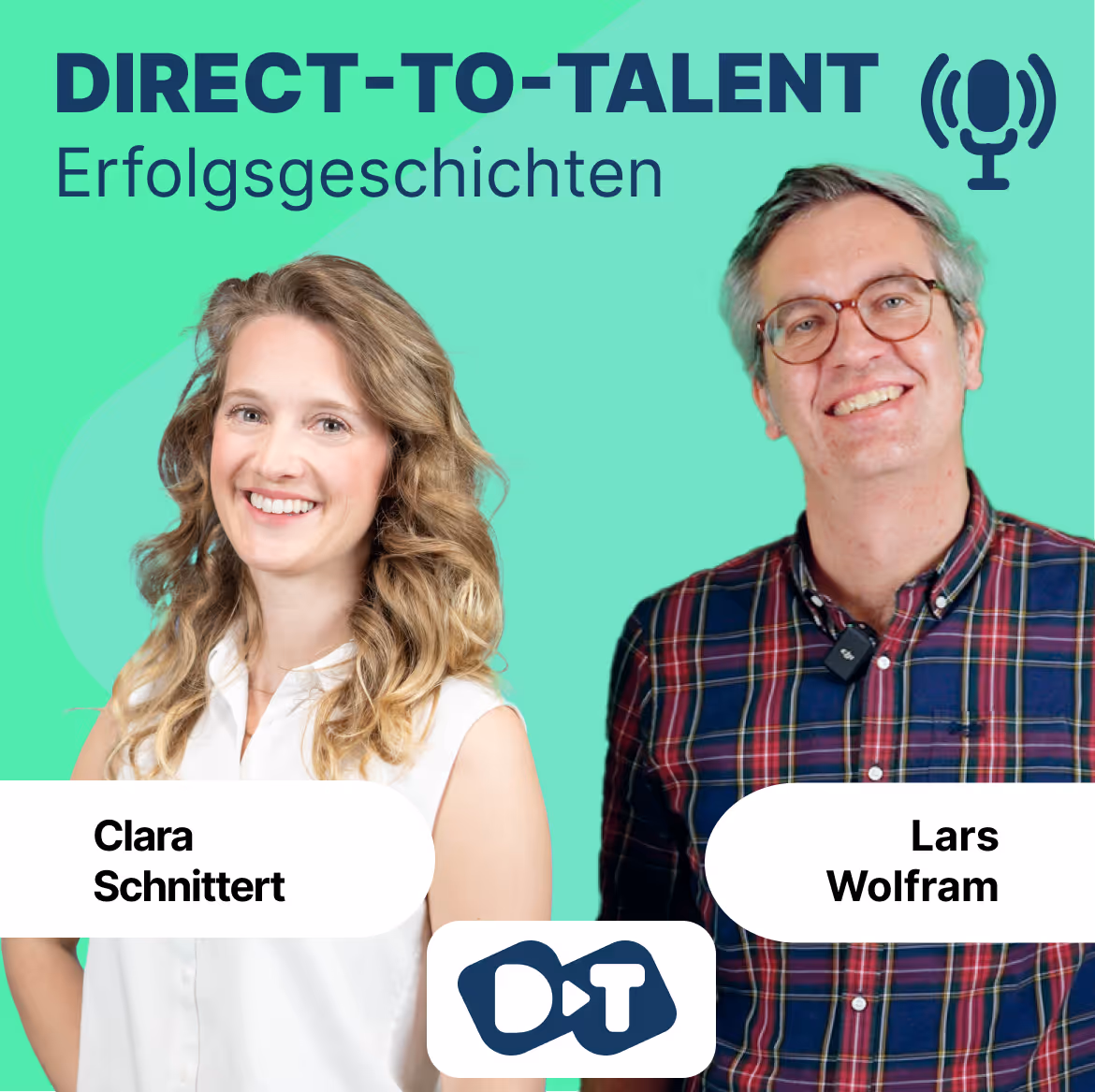 Cover Direct to Talent Podcast Staffel 2