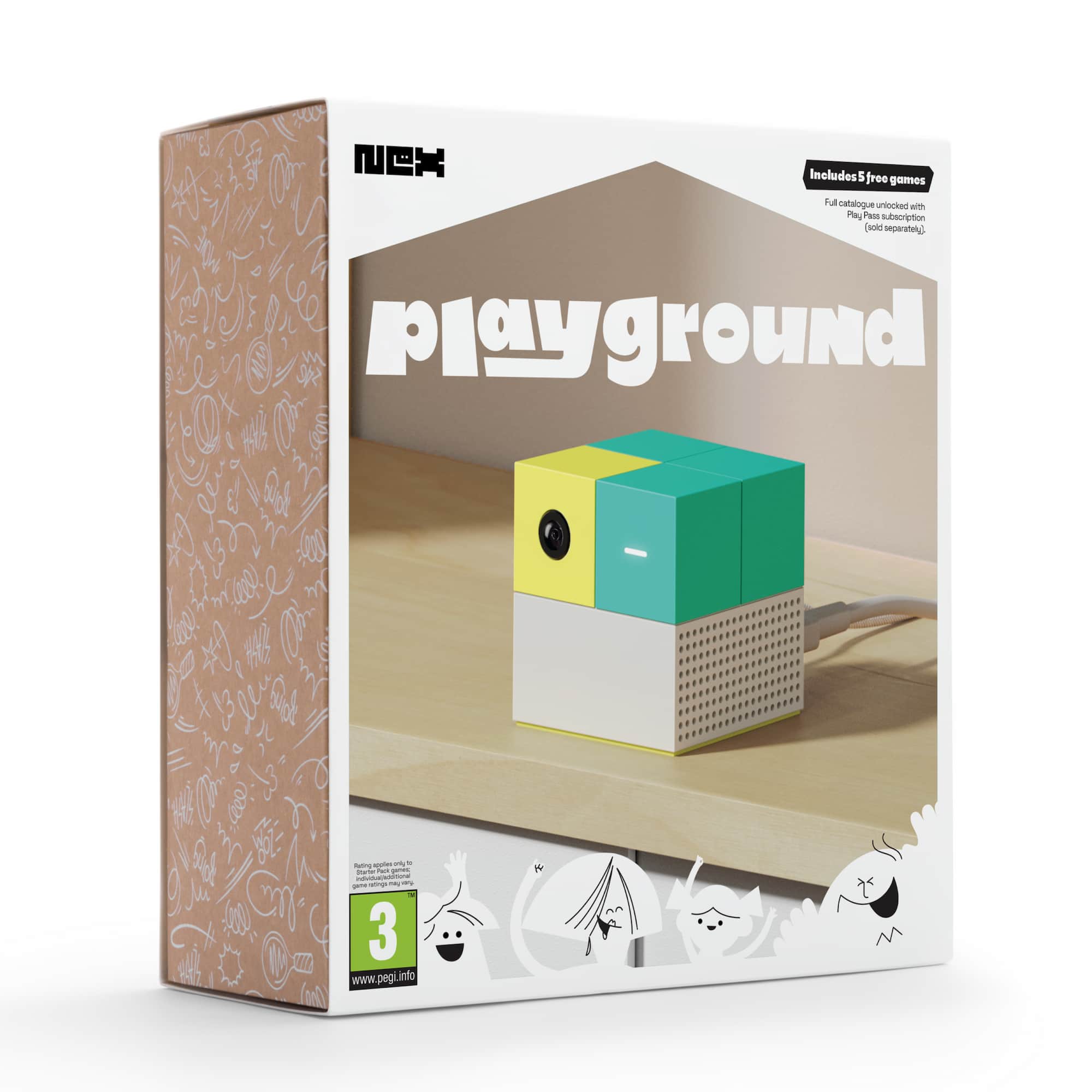 Playground UK packaging