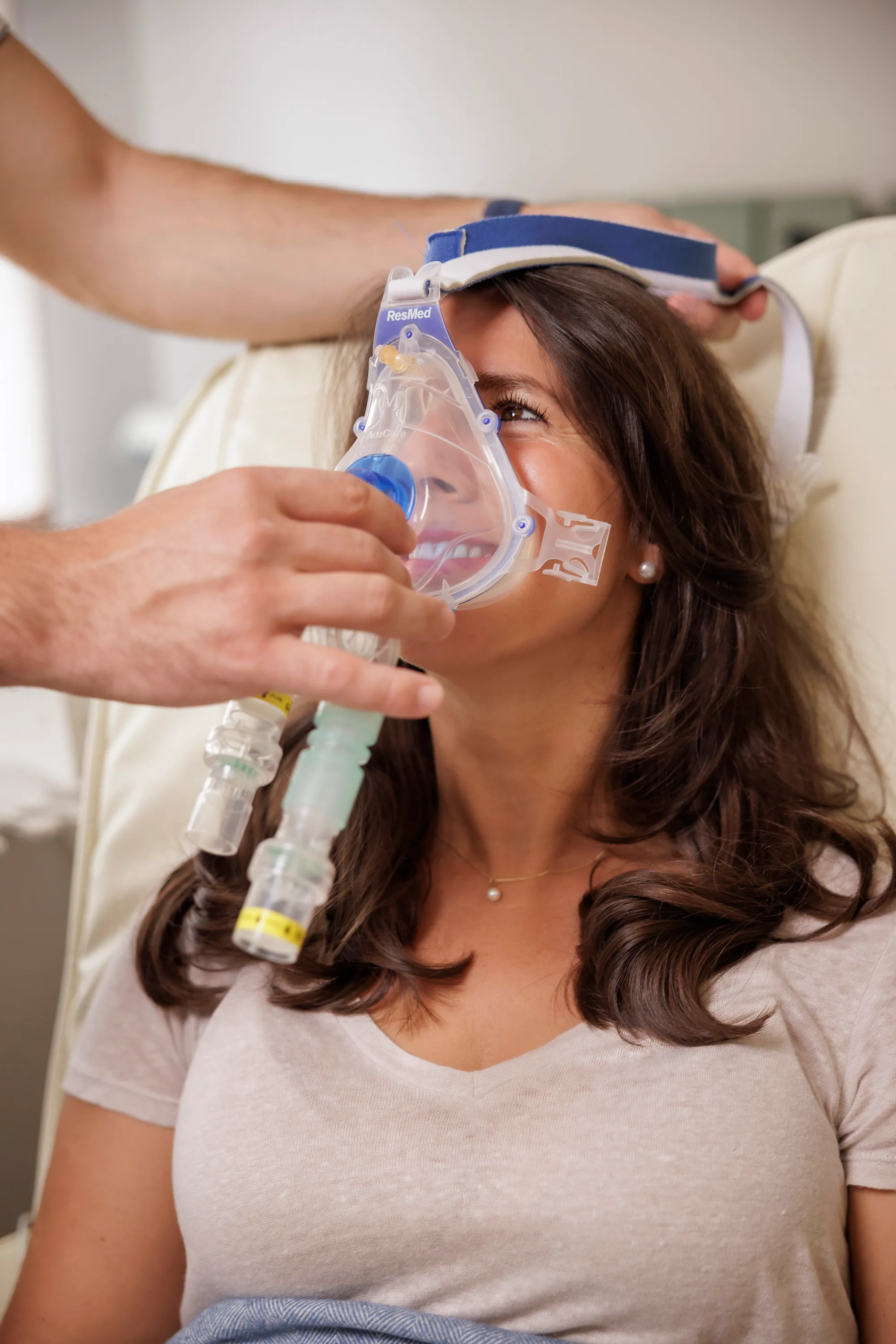 ihht sauerstofftherapie mit maske