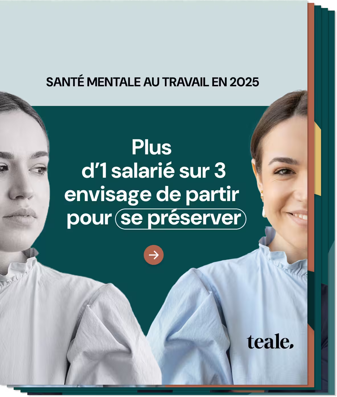 Infographie santé mentale au travail