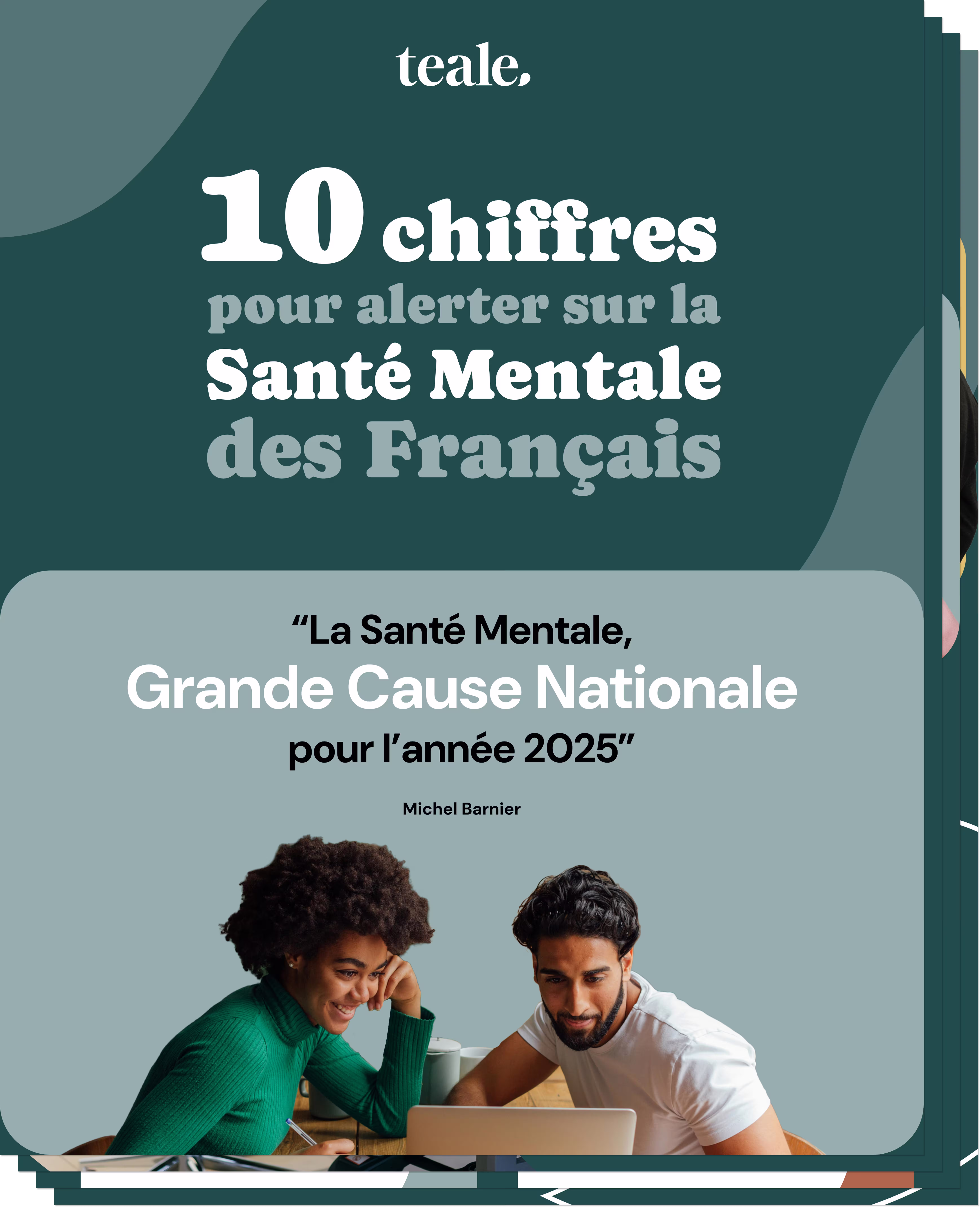 Infographie santé mentale au travail