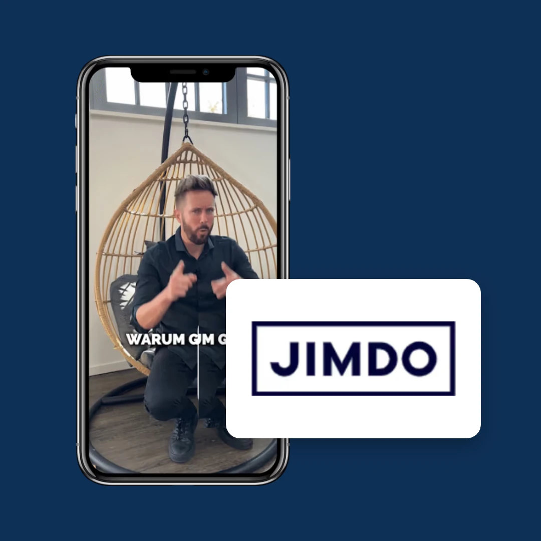 Jimdo Influencer Marketing Case Study – 4 Influencer, 3 Tage Laufzeit, 2 Stories, 1 Post