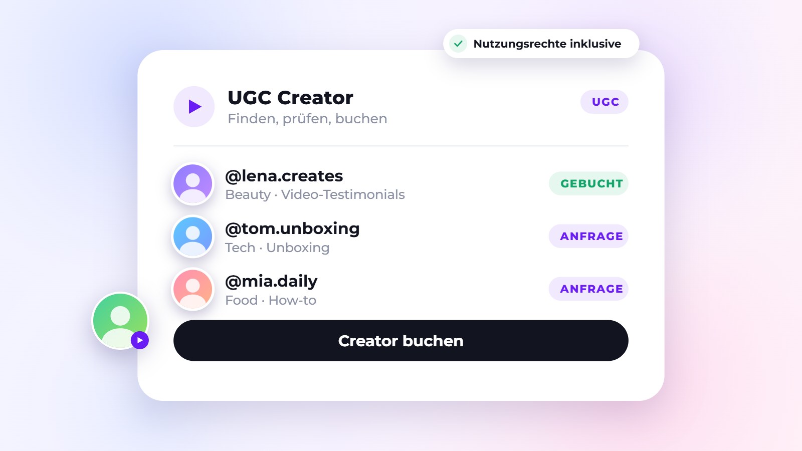 UGC Creator finden & buchen: Leitfaden für Brands