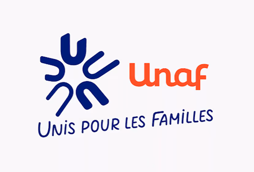 Logo UNAF (Union nationale des associations familiales)