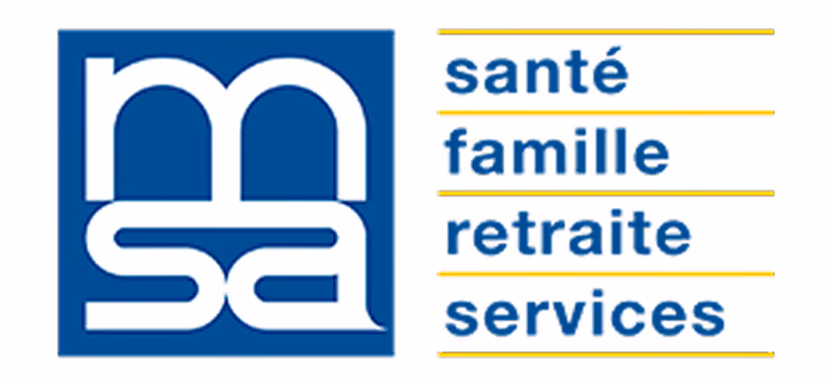 Logo MSA (Mutualité sociale agricole)