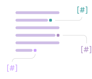 Extracted text lines with source citation markers