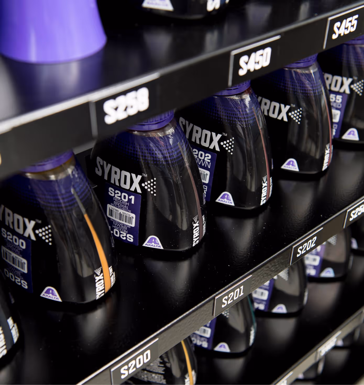 A mockup of Syrox's product line.