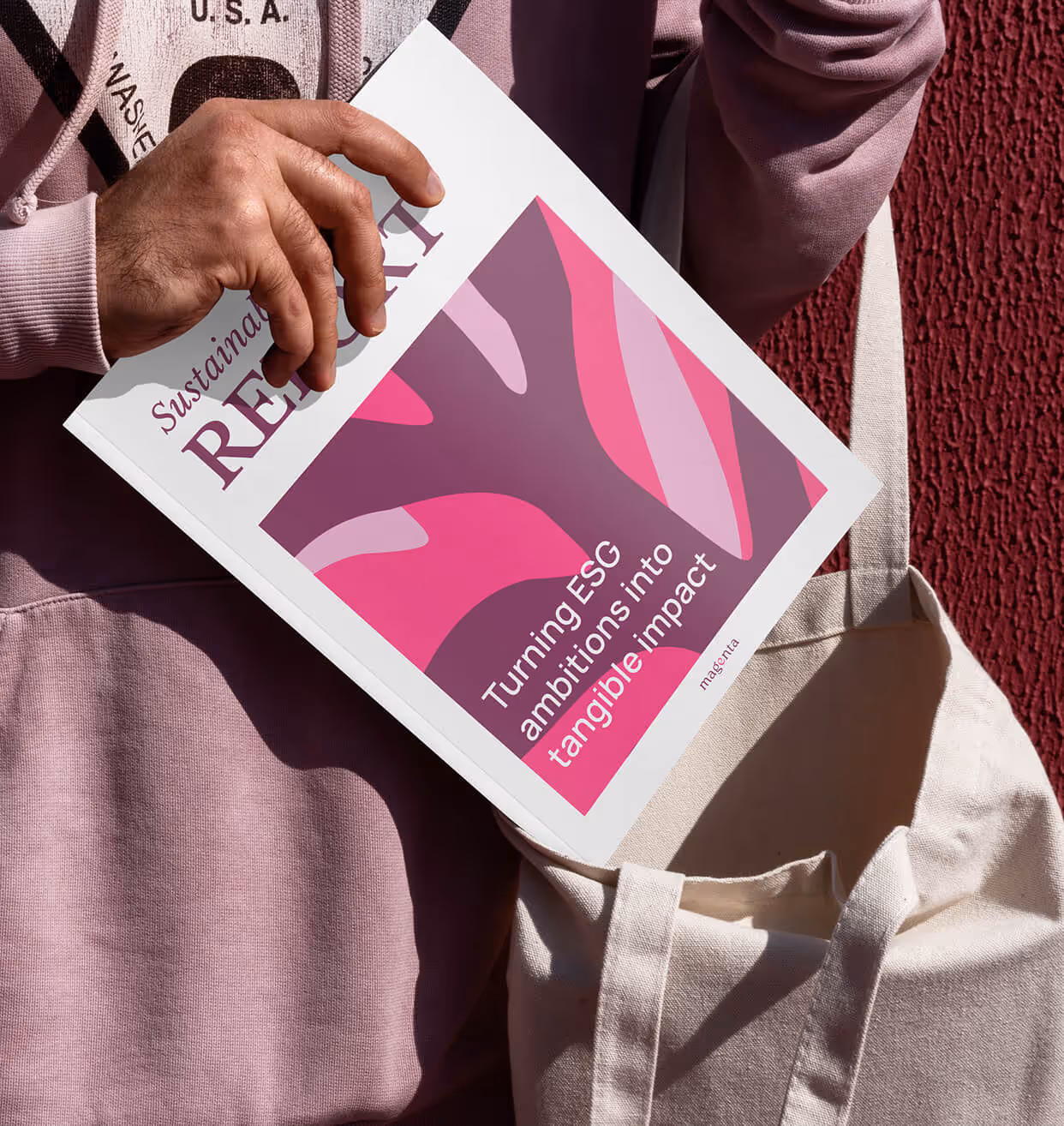 Mockup of Magenta’s report