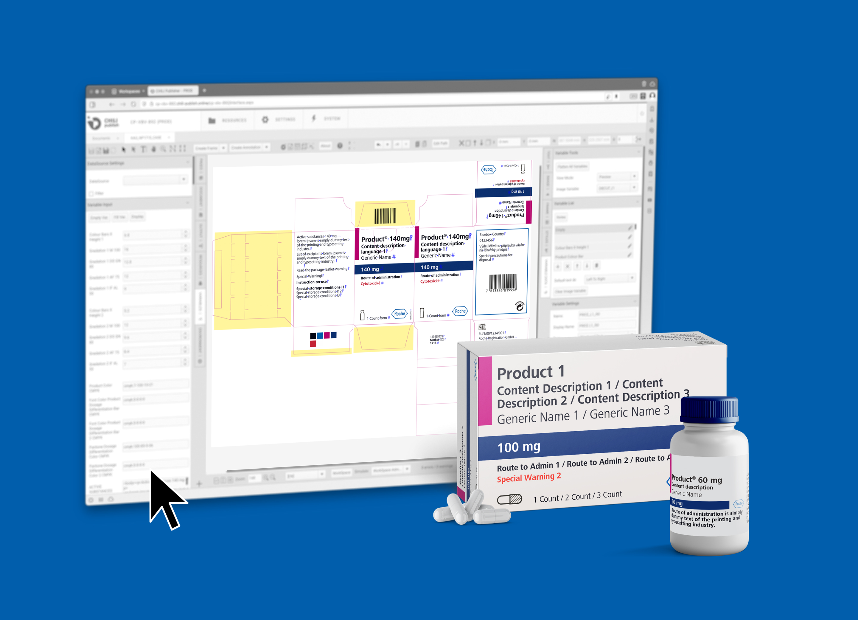 Roche van online tool tot verpakking