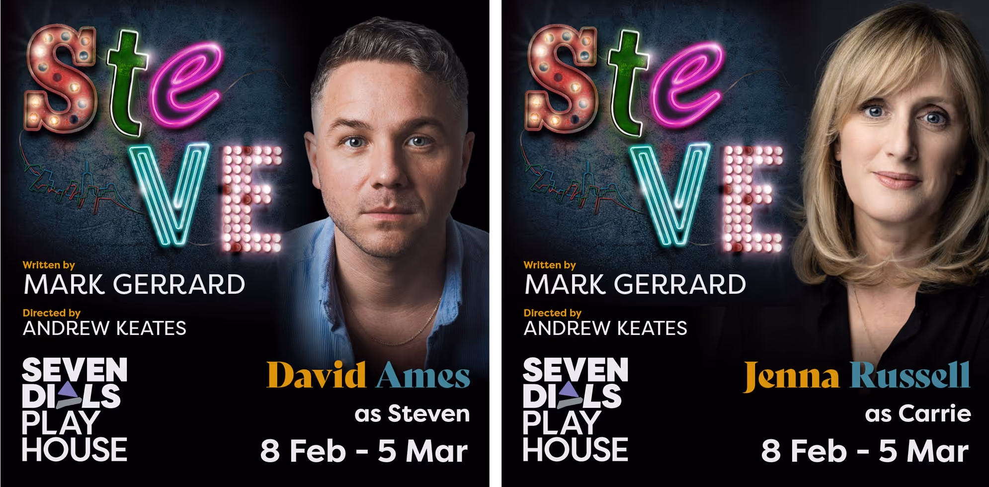 Steve cast announcement social images