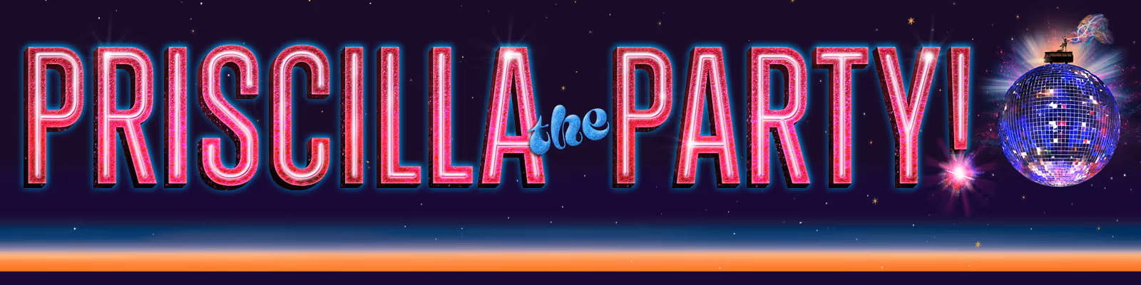 Priscilla The Party! identity