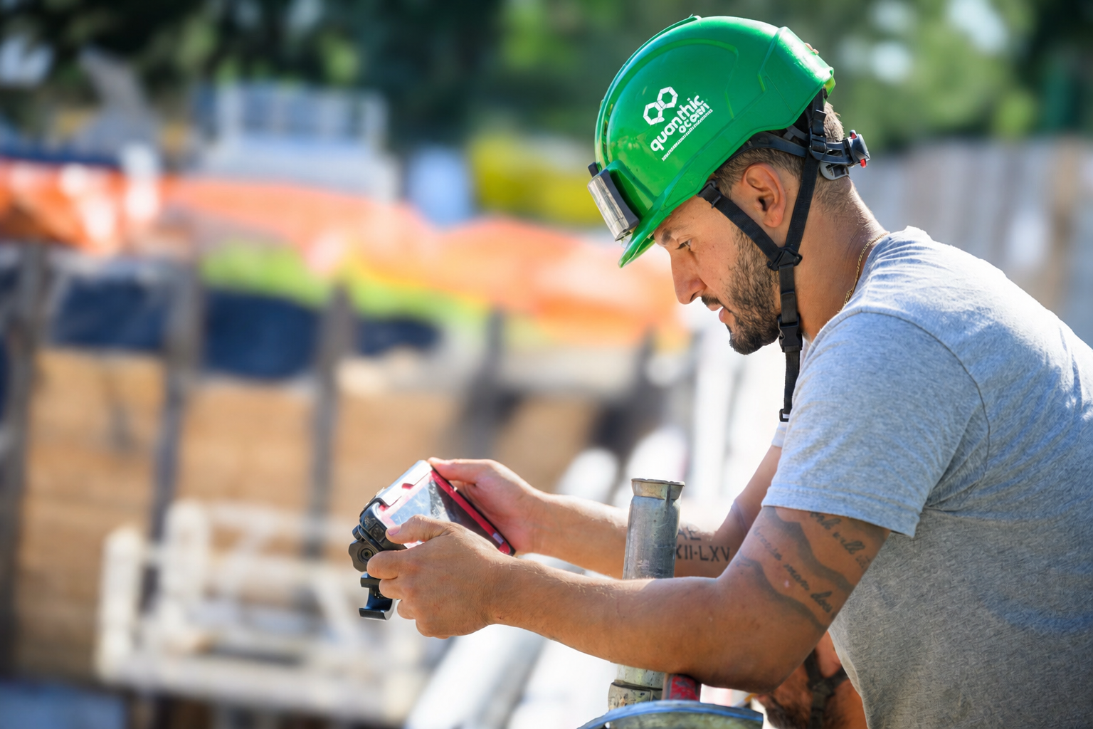 Photo métier chef de chantier