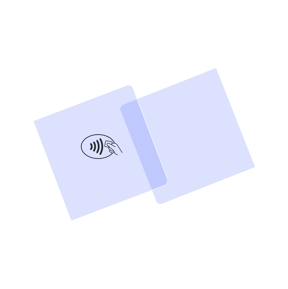 Knock card Phone tap mobile