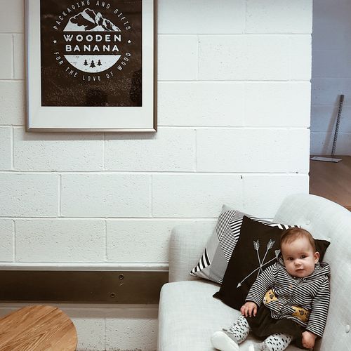 Hannah visits the office for the first time.