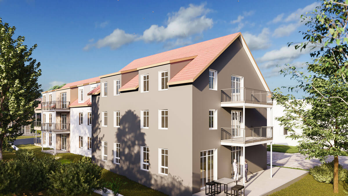 Mehrfamilienhaus Pfarrheim Hambach