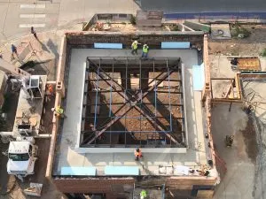 Skylight Installation at Historic Woodie Fisher Restaurant