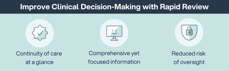 Improve Clinical Decisions with Rapid Review