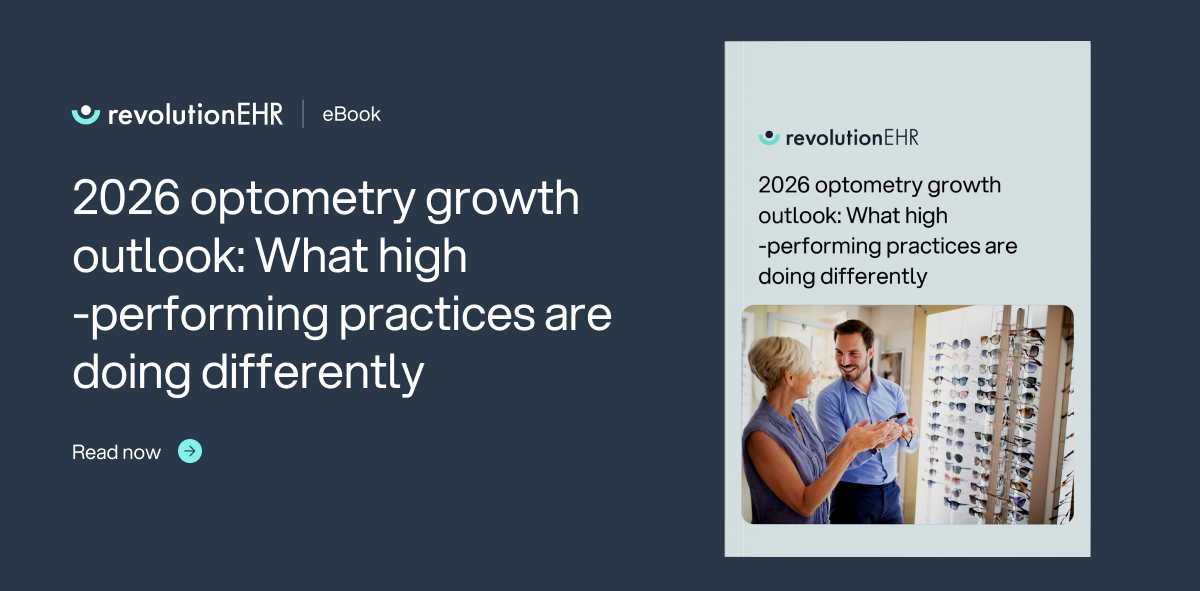 read the ebook "2026 optometry growth outlook: what high-performing practices are doing differently
