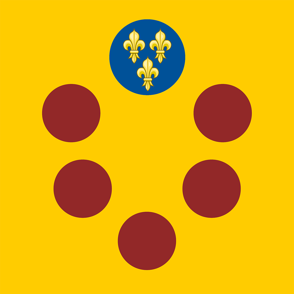 The coat of arms of Frankfurt used to represent the Wetterau Region