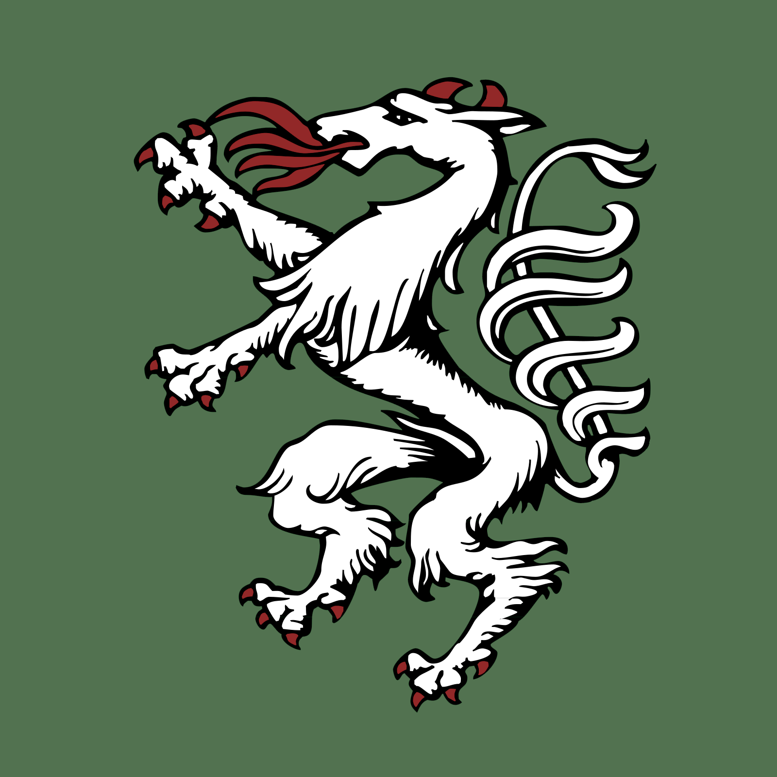 The coat of arms of Frankfurt used to represent the Wetterau Region