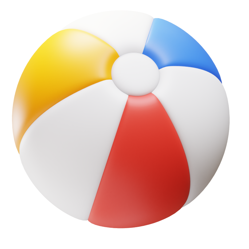 Beach ball illustration