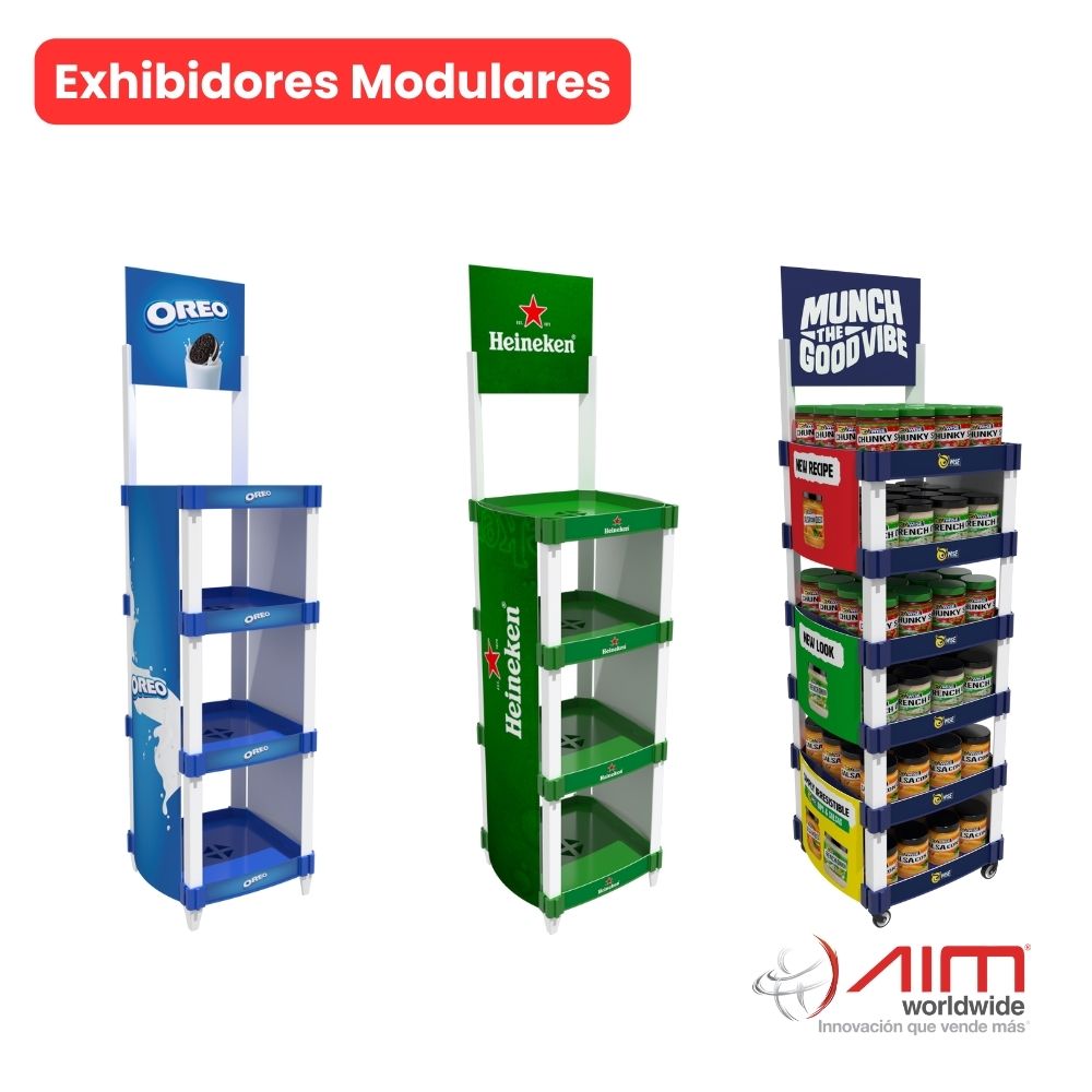 exhibidor personalizado