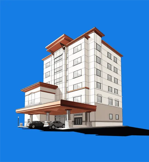 Hotel illustration